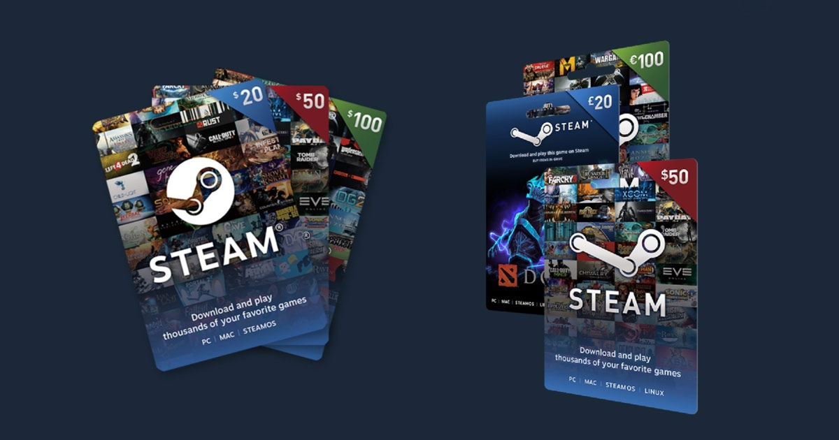 گیفت کارت استیم